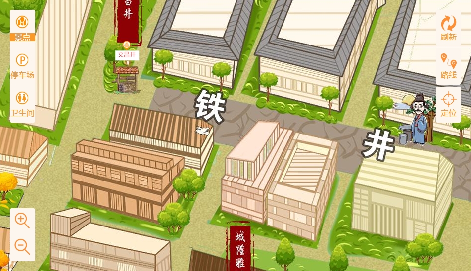 黄石港智慧景区：手绘地图与语音导览的完美融合